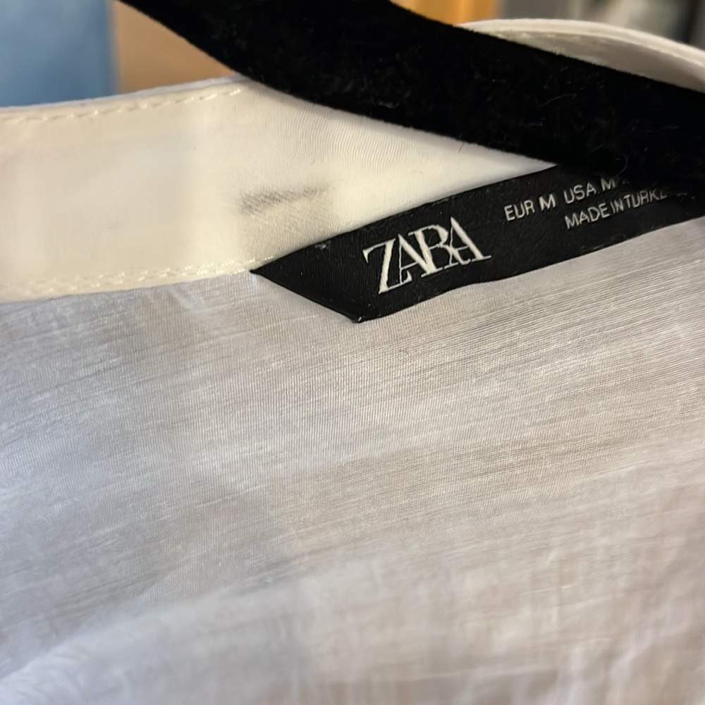 Zara cropped button down - Picture 3 of 4